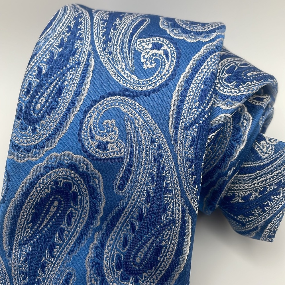 Hugo Boss - Paisley -Silk Tie - Made in Italy - Picture 3 of 5